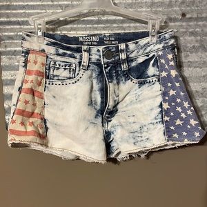 Mossimo Red, White & Blue shorts